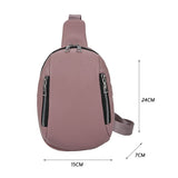 lovefery - Women Bag Chest Bag Women's New Korean Style Fashion Simple Crossbody Bag Ins Trendy Female Shoulder Bags Fashion Messenger Pack