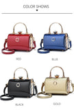 LoveFery - Fashion Retro Barrel-shaped Women Shoulder Bag PU Leather Sequin Female Handbag Plaid Design Crossbody Bags