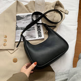 LoveFery - Fashion Shoulder Bags For Women Casual Crossbody Bags For Women Pu Leather Solid Color Simple Handbags Women&#39;S Bag