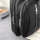 lovefery - Women Bag Retro Fashion Bag Female New Trend Messenger Simple Girl Chest Bag Lady Shoulder Bag Pure Color Crossbody Pack