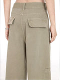 lovefery Genuine Spring And Autumn Jeans Fashionable, Relaxed, Loose, Slim, Versatile Wide Leg Pants For Women's Jeans