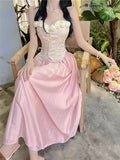 LoveFery Icing Rose Elf Corset Top and Skirt Bottoms Dress Set