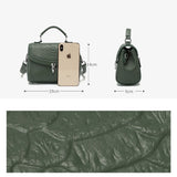 LoveFery - Luxury Crocodile Pattern Women's Bag New Trend Genuine Leather Shoulder Bags Fashion Texture Zipper Handbags for Women