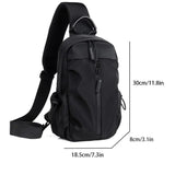 Men's Trendy Fashion Chest Bag Men And Women Universal Business Outdoor Waterproof Crossbody Shoulder Bag