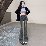 lovefery Micro Flared Pants, Spring And Autumn Pants, High Waisted Jeans, Minimalist New Style, Fashionable Harajuku Women's Trend