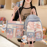 lovefery - Fashion Girls Waterproof Bookbag Women Laptop Mochila Student Kawaii Shoulder Bag Backpack Teens Schoolbag Cute Travel Rucksack