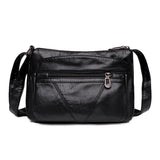 LoveFery - High Quality Soft Leather Women Bags Shoulder Bag Luxury Designer Handbag Purses for Female Classic Crossbody Sac