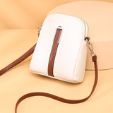 LoveFery - Cowhide Bag  Spring And Summer New Women's Bag Leather Soft Leather Zero Wallet Fashion Versatile Put Mobile Phone