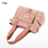 LoveFery -  New Women&#39;s Handbags Multi-layered Fashion One-shoulder Bags Casual Messenger Bag Nylon Cloth Large-capacity Ladies Handbag