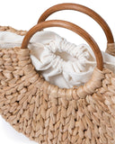 Wander Often Rattan Crossbody Handbag