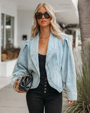 Wooster Street Pocketed Denim Jacket