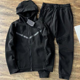 Thick Techfleece Men Pants Tech Fleece Sleeve Jacket Sweatpant Designer Space Cotton Sweatpants Bottoms Jogging Tracksuits Hoody Womens Hoodies Suit