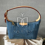 New Vintage denim Designer tote bag Blue Jean purses Large Shoulder Bags Clutch Womens Crossbody High quality Denim Beach handbag Jeans backpack