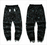 cargo pants designer shark pant Camouflage Sports sweatpant sweatpants jogging oversized fi mens Pants galaxy trousers luminous star joggers a1