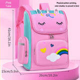 Children's Elementary School Students Schoolbag Girls 1, 2, 3, 4, 5, 6 Grades 6-12 Years Old Shoulders Backpack Cute Waterproof Lightweight Boys