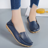 Cozy Microfiber Penny-loafer Shoes - Ultra Lightweight, Soft Flannel Lining, Superfine Fiber Insole, Round Toe, TPU Sole, Perfect for Spring and Casual Occasions - Womens Comfortable Footwear