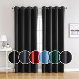 1pc Solid Color Window Curtain Panel - Bedroom Office Kitchen Balcony Living Room Study Home Decor Essential - Easy Care, Light Blocking, Privacy Ensured, Versatile Design