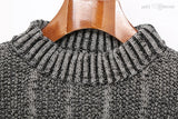 23FW high quality brand mens sweaters Cotton round neck woven men's island sweater hoodies