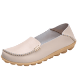 Cozy Microfiber Penny-loafer Shoes - Ultra Lightweight, Soft Flannel Lining, Superfine Fiber Insole, Round Toe, TPU Sole, Perfect for Spring and Casual Occasions - Womens Comfortable Footwear