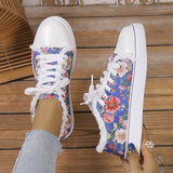 lovefery - Halloween Yellow Casual Daily Patchwork Printing Round Comfortable Shoes