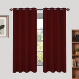 1panel Grommet Top Blackout Curtain Thermal Insulation Noise Reduction And Blackout Curtain Room Blackout Curtain Living Room Bedroom Home Decor