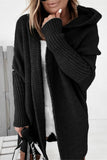 Temperament Commuter Bat-Shaped Hooded Sweater