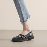 lovevvr - Women Vintage Round Toe Mary Jane