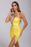 lovefery Bristol Diamonate Mini Bandage Dress