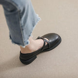 lovevvr - Women Vintage Round Toe Mary Jane