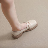 lovevvr - Women Vintage Round Toe Mary Jane