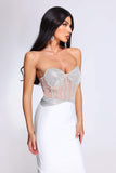 lovefery Estrellita Diamante Bandage Dress