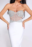 lovefery Estrellita Diamante Bandage Dress