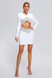 lovefery Irra Diamonate Mini Bandage Dress