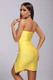 lovefery Bristol Diamonate Mini Bandage Dress