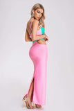 lovefery Quiyana Cutout Bandage Maxi Dress