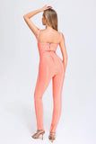 lovefery Aleah Bandage Jumpsuit - Peach