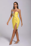 lovefery Bristol Diamonate Mini Bandage Dress