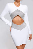 lovefery Irra Diamonate Mini Bandage Dress