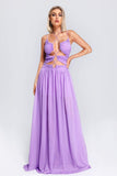 lovefery Alma Cutout Halter Maxi Dress