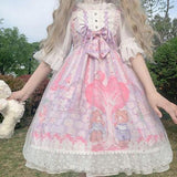 LoveFery Bears in Love Princesscore Dress Set with Optional Top