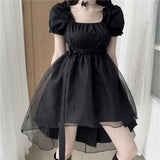 lovefery Night Falls Dark Fairycore Dress