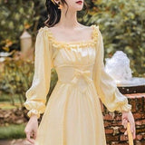 lovefery Lady Citrus Meringue Fairycore Dress