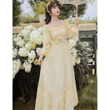 lovefery Lady Citrus Meringue Fairycore Dress