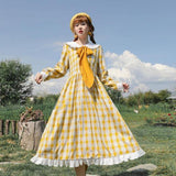 lovefery Lemon Custard Cupcake Cottagecore Dress