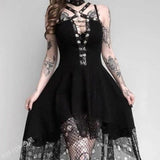 lovefery Lady of Moonlit Nights Dark Fairycore Dress