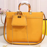 Large Capacity Handbag Tote Bag Women Shopping Bags Plain Embroidered Letters Gold Metal Parts Removable Shoulder Strap Glass Handle Top Quality Chain