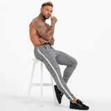 Mens Summer Plaid Pants Soft jeans Men Streetwear Striped Hip Hop Pant Skinny Chinos Trousers Slim Fit Casual Joggers Camouflage Army Fitness Gyms Skin breathable