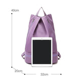 Women Yogo Backpack Bag New Dry And Wet Separate With Shoe Storage Waterproof for LL Fit Gym #A57