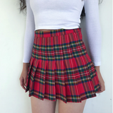 lovefery - School Girl Pleated Tennis Skirt