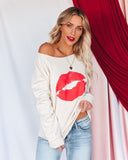 Smooch Premium Cotton Blend Raglan Pullover